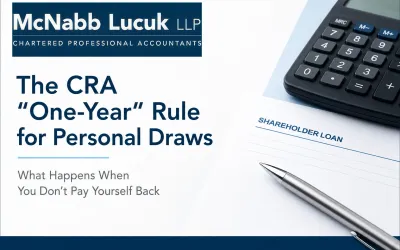 The CRA “One-Year” Rule for Personal Draws: What Happens When You Don’t Pay Yourself Back